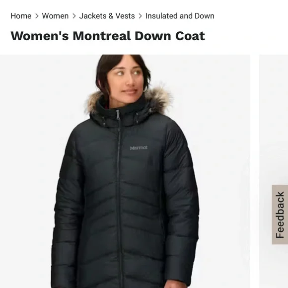 Marmot Classic Black Jacket - Picture 3 of 4